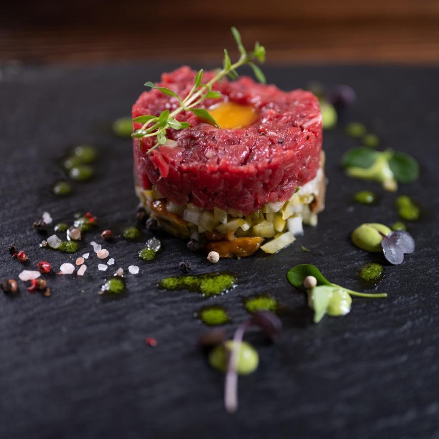 Hotel Polski Pod Bialym Orlem Краков Экстерьер фото A steak tartare